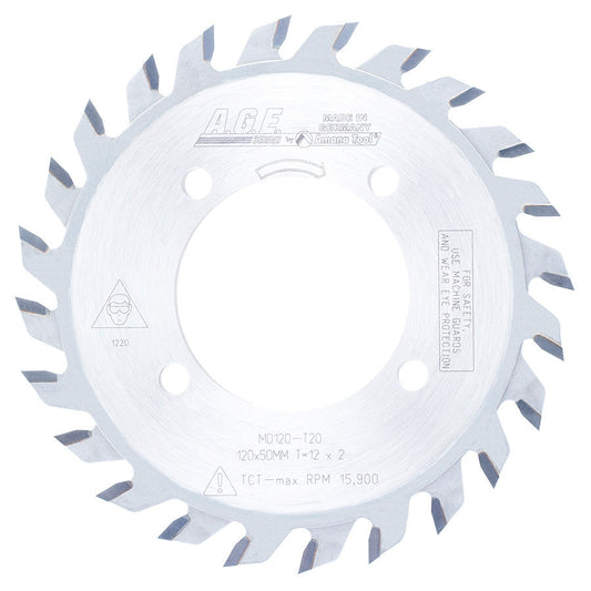 Amana Tool - MD120-T20 - 120MM/12x2 50MM RAPIDO SYS