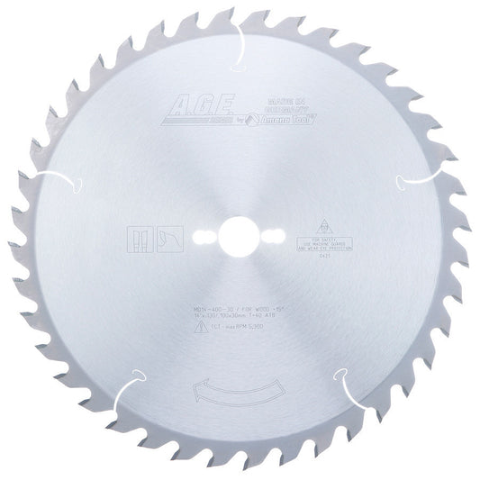 Amana Tool - MD14-400-30 - GENERAL 14"x40T ATB 30mm BORE