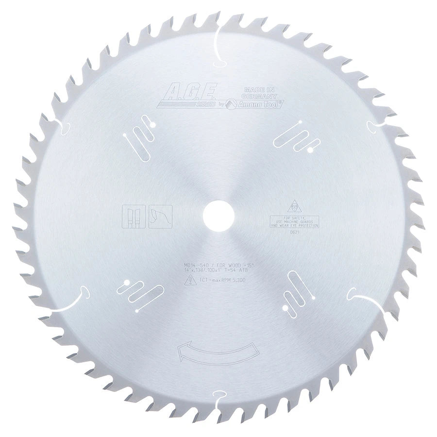 Amana Tool - MD14-540 - GENERAL 14"x54T ATB 1" BORE