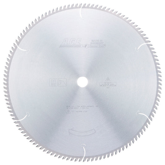 Amana Tool - MD16-121 - LAMINATE 16"x120T TCG 1" BORE