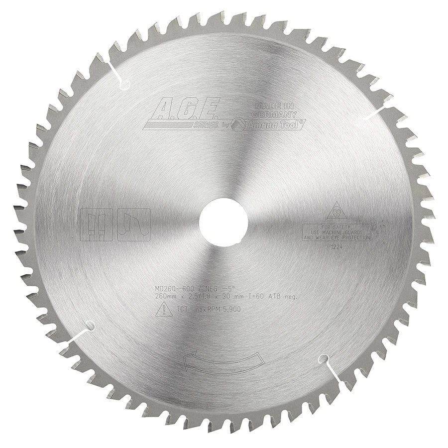 Amana Tool - MD260-600 - GENERL PURPOSE 260x60T XFESTOO