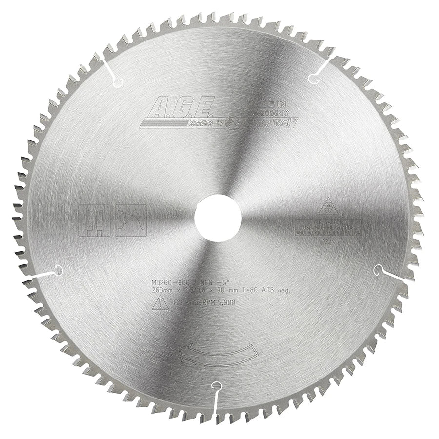 Amana Tool - MD260-800 - WOOD/PLASTIC 260mmx80T XFESTOO