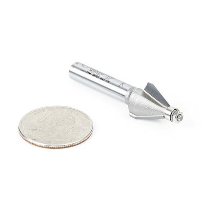Amana Tool - MR0107 - 22.5D MINIATURE BEVEL TRIM