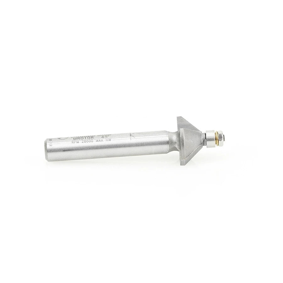 Amana Tool - MR0108 - 45D MINIATURE BEVEL TRIM