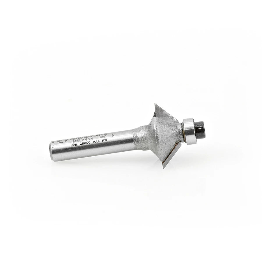Amana Tool - MSL2454 - MODEL MAKING BEVEL TRIM BIT