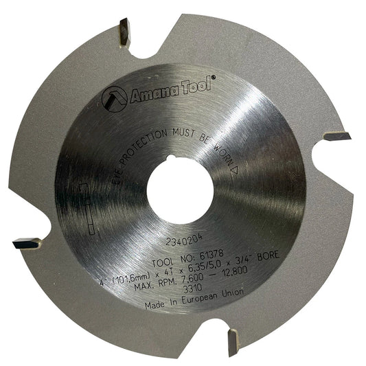 Amana Tool - 61378 - 1/4" KERF 4"/4Tx3/4" BORE