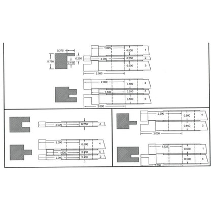 FREEBORN - PC-10-090 - CARBIDE COPE & PATTERN SET Shaper Cutter