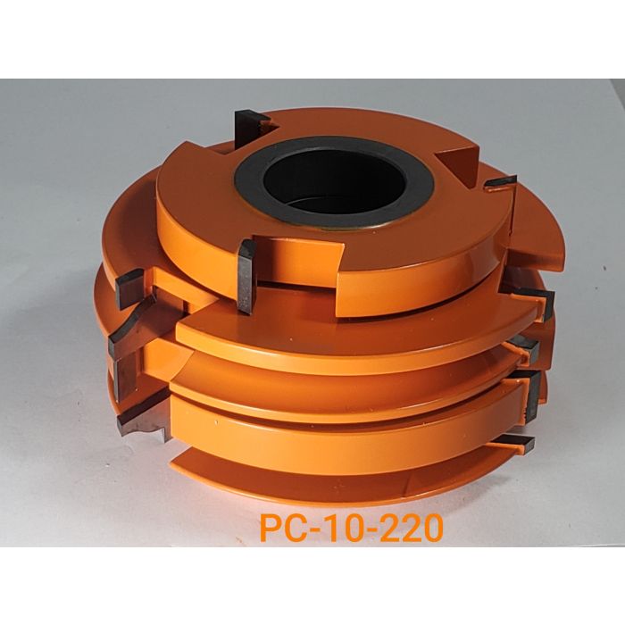 FREEBORN - PC-10-220 CARBIDE Cope and Pattern 6 Piece Shaper Cutter Set