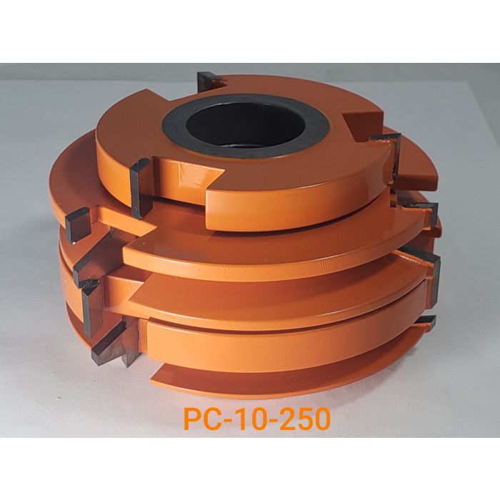 FREEBORN - PC-10-250 - CARBIDE ADDITIONAL TONGUE & GROOVE CUTTER Shaper Cutter