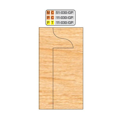 PC-11-030-GP GLASS PANEL (4 Piece Sets)