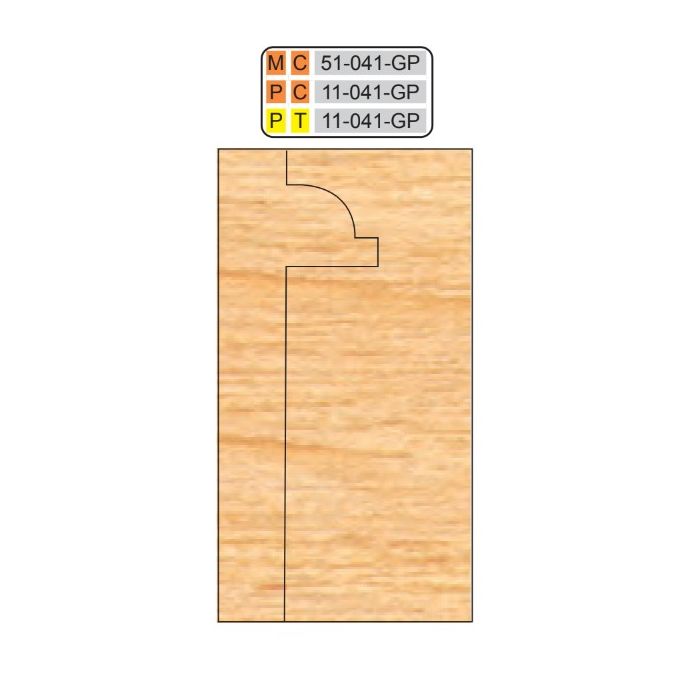 PC-11-041-GP GLASS PANEL (4 Piece Sets)