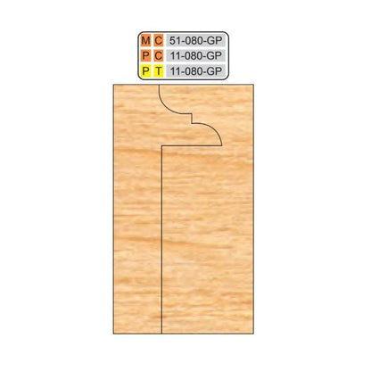 PC-11-080-GP GLASS PANEL (4 Piece Sets)
