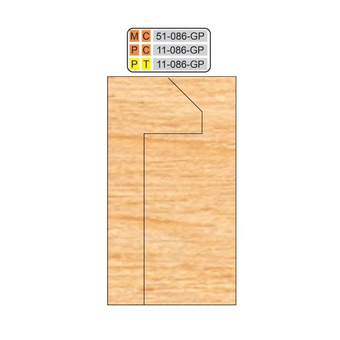 PC-11-086-GP GLASS PANEL (4 Piece Sets)