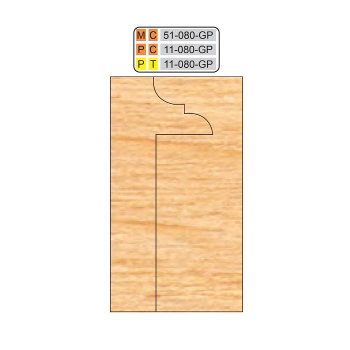 PT-11-080-GP GLASS PANEL (4 Piece Sets)