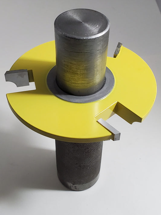 1-1/4 Bore T-alloy One Piece Double Tongue & Groove Lock Mitre Cutter 1-1/2" material Freeborn