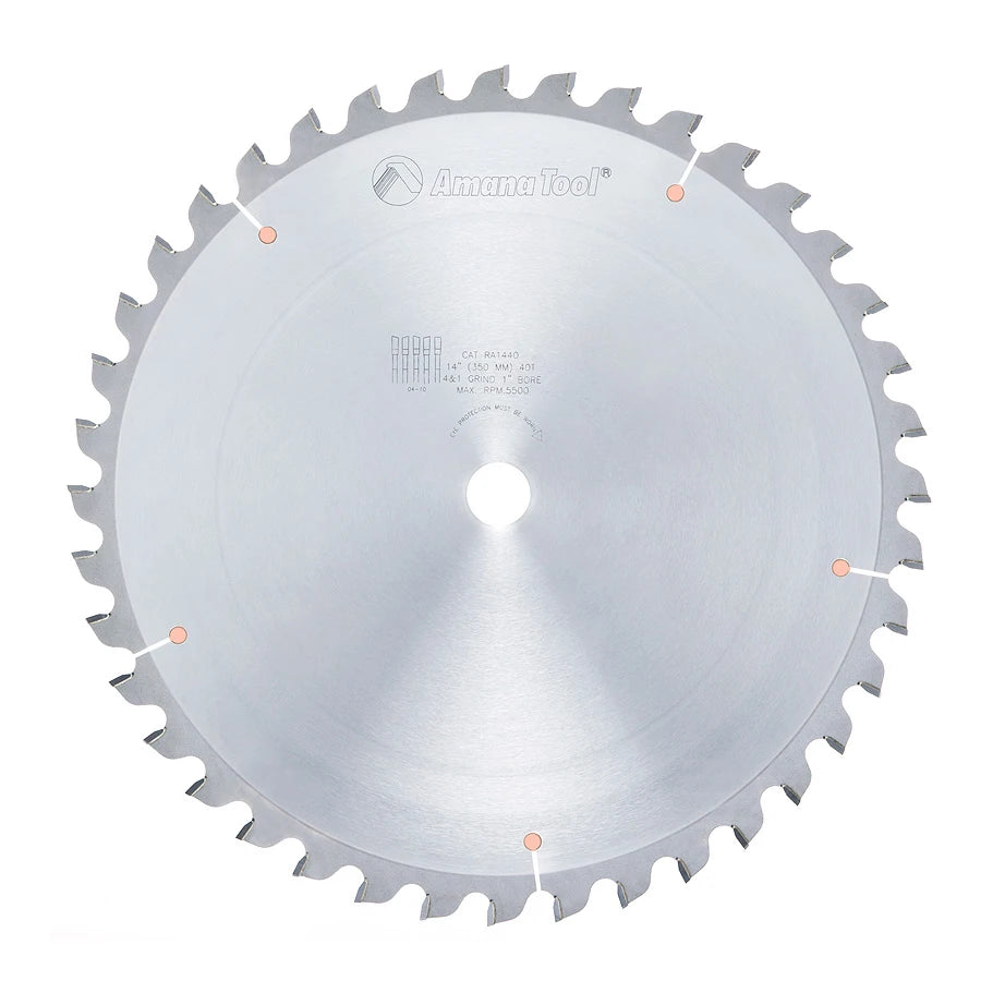 Amana Tool - RA1440 - 14"/40T RADIAL ARM 4&1 GRIND