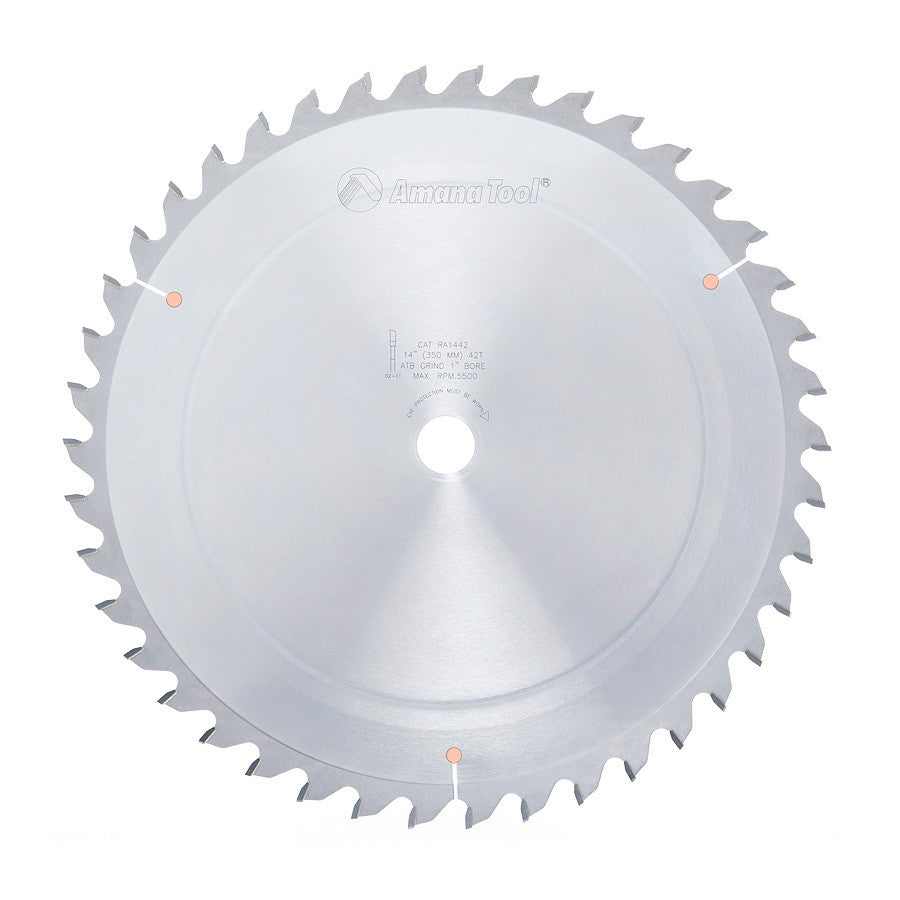 Amana Tool - RA1442 - 14"/42T RADIAL ARM ATB GRIND