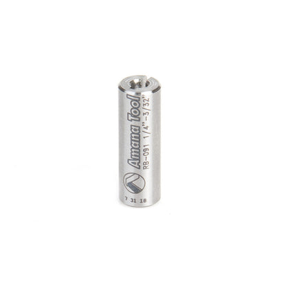 Amana Tool - RB-091 - REDUCTION BUSHING 1/4" TO 3/32