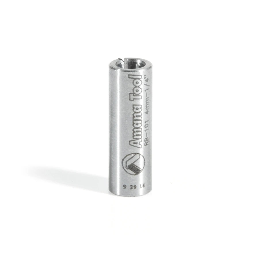 Amana Tool - RB-101 - REDUCTION BUSHING 1/4" TO 4mm