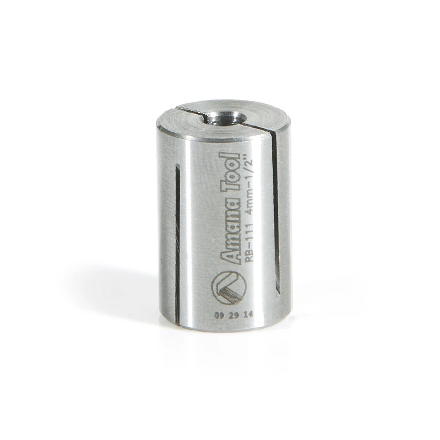Amana Tool - RB-111 - REDUCTION BUSHING 1/2" TO 4mm