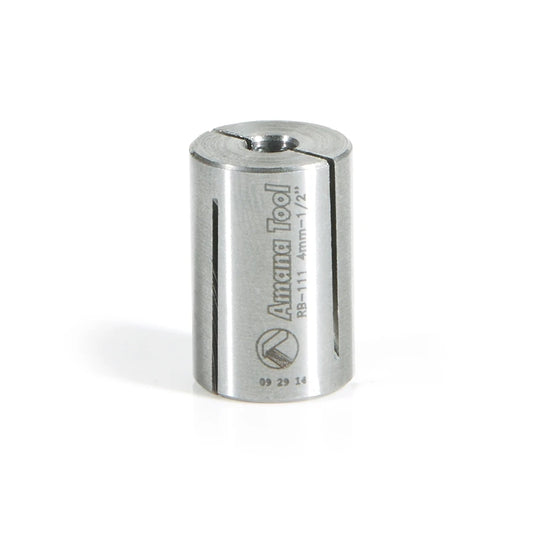 Amana Tool - RB-111 - REDUCTION BUSHING 1/2" TO 4mm