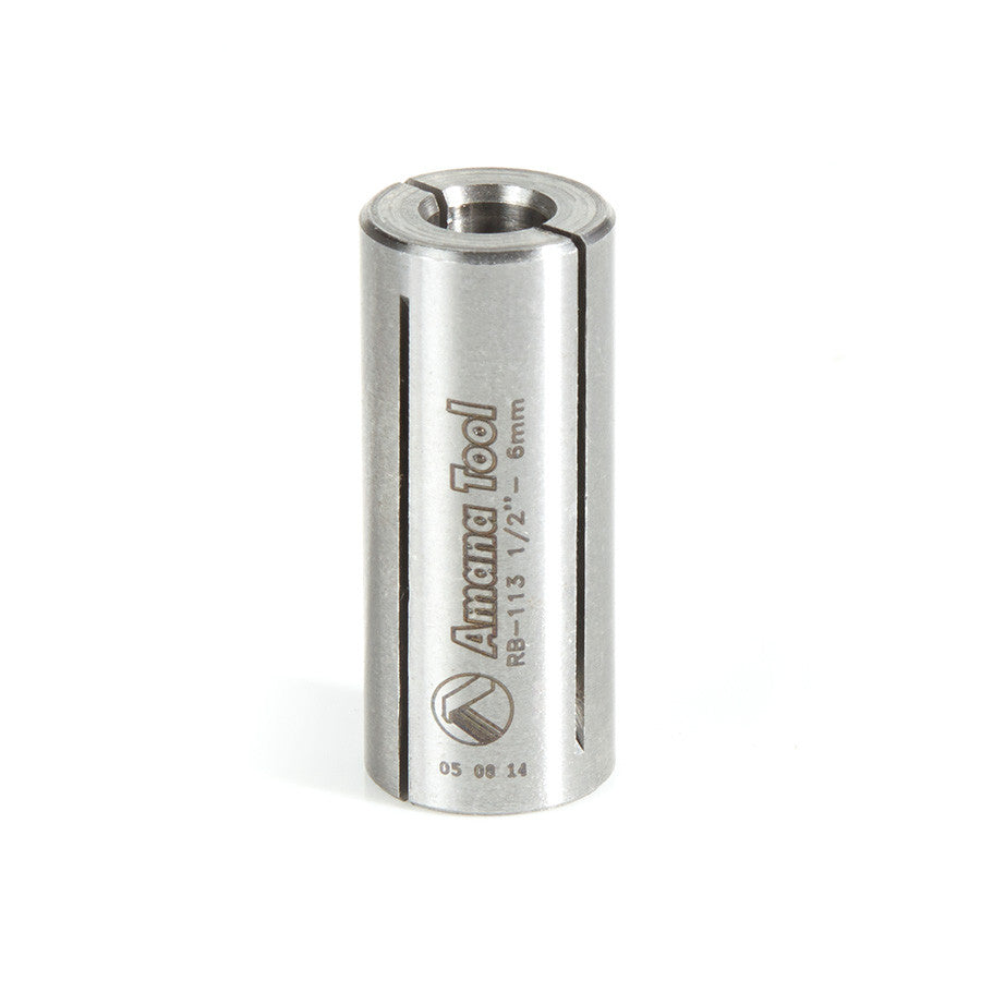 Amana Tool - RB-113 - REDUCTION BUSHING 1/2" TO 6mm