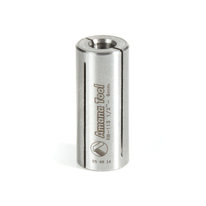 Amana Tool - RB-113 - REDUCTION BUSHING 1/2" TO 6mm