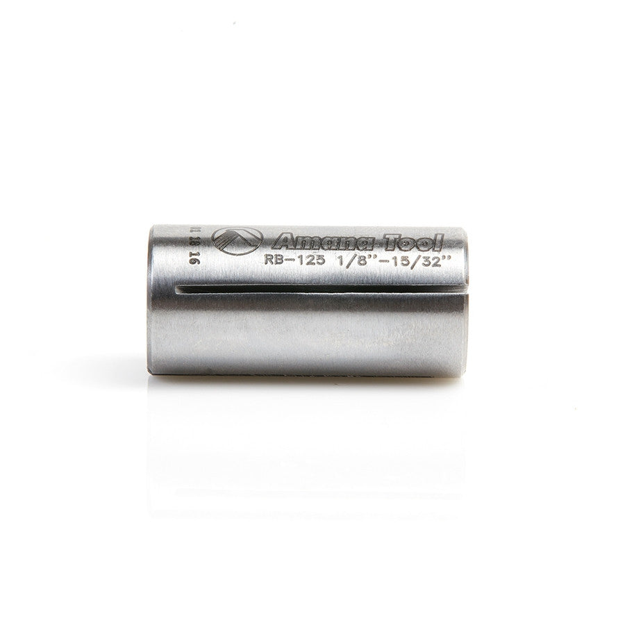 Amana Tool - RB-125 - REDUCTION BUSHING 12MM TO 1/8"
