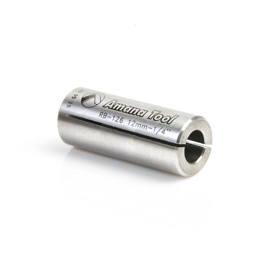Amana Tool - RB-126 - REDUCTION BUSHING 12MM TO 1/4"