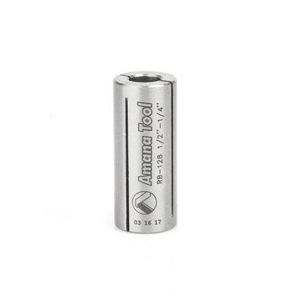 Amana Tool - RB-128 - REDUCTION BUSHING 1/2 TO 1/4