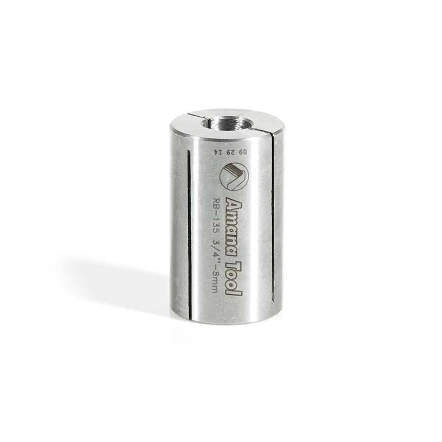 Amana Tool - RB-135 - REDUCTION BUSHING 3/4" TO 8mm