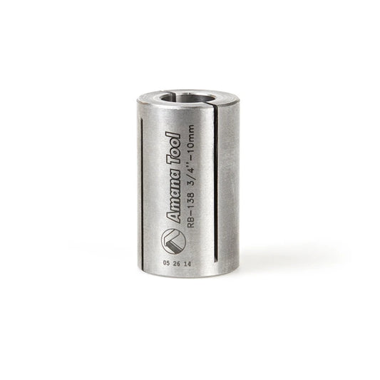 Amana Tool - RB-138 - REDUCTION BUSHING 3/4 TO 10mm