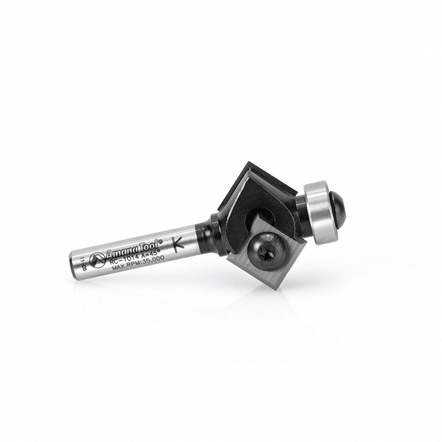 Amana Tool - RC-1014 - BEVEL TRIM 45 DEGREE REP. CAR.