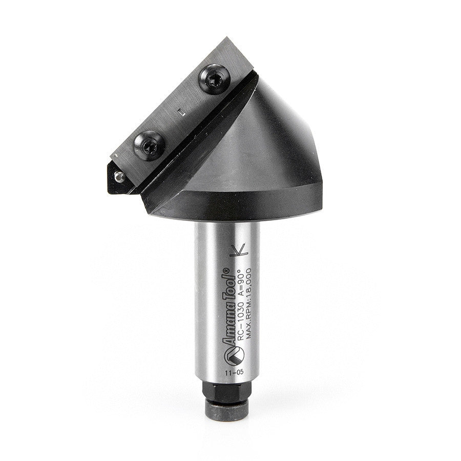 Amana Tool - RC-1030 - V GROOVE INSERT 90D 3/4 SHK