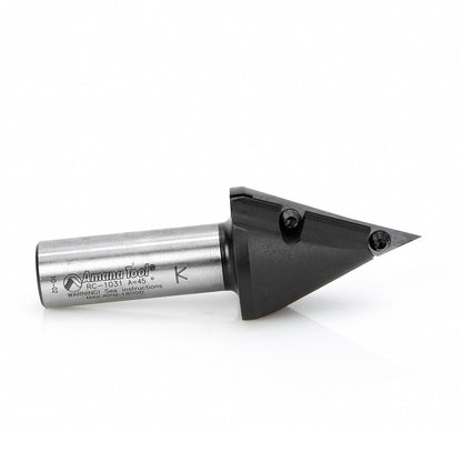 Amana Tool - RC-1031 - INSERT V-GROOVE 45D 3/4 SHANK