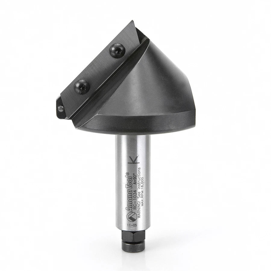 Amana Tool - RC-1034 - V GROOVE INSERT 90D 3/4 SHK
