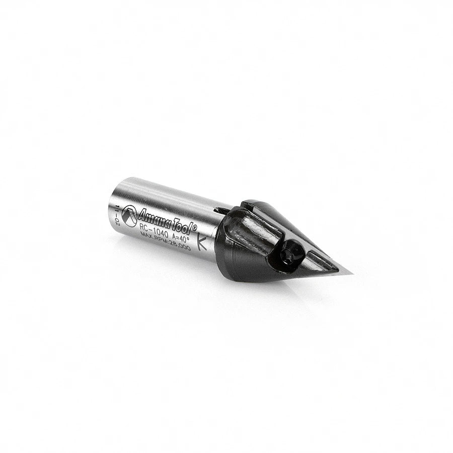 Amana Tool - RC-1040 - INSERT V-GROOVE 40D 1/2 SHANK