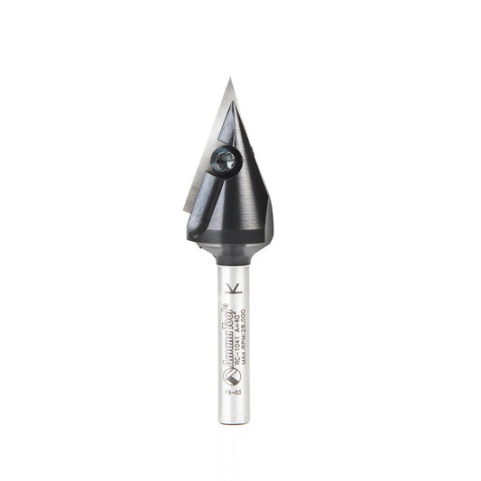 Amana Tool - RC-1041 - INSERT V-GROOVE 40D 1/4 SHANK