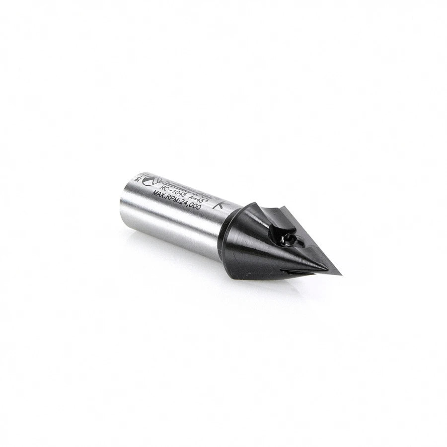 Amana Tool - RC-1045 - INSERT V-GROOVE 45D 1/2 SHANK