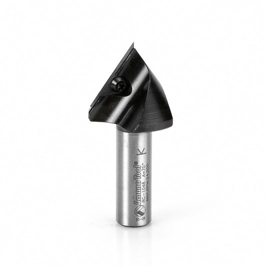Amana Tool - RC-1048 - INSERT V-GROOVE 70D 1/2 SHANK