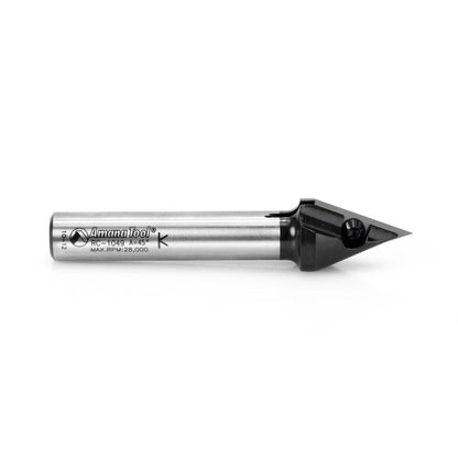 Amana Tool - RC-1049 - INSERT V-GROOVE 45D 1/2 SHANK