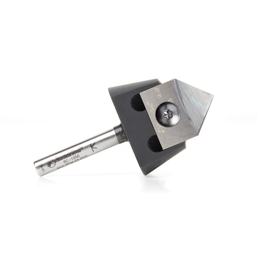 Amana Tool - RC-1066 - 90º V-TIP SET 1/4" SHANK