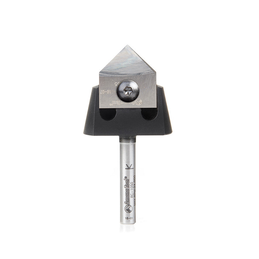 Amana Tool - RC-1066 - 90º V-TIP SET 1/4" SHANK