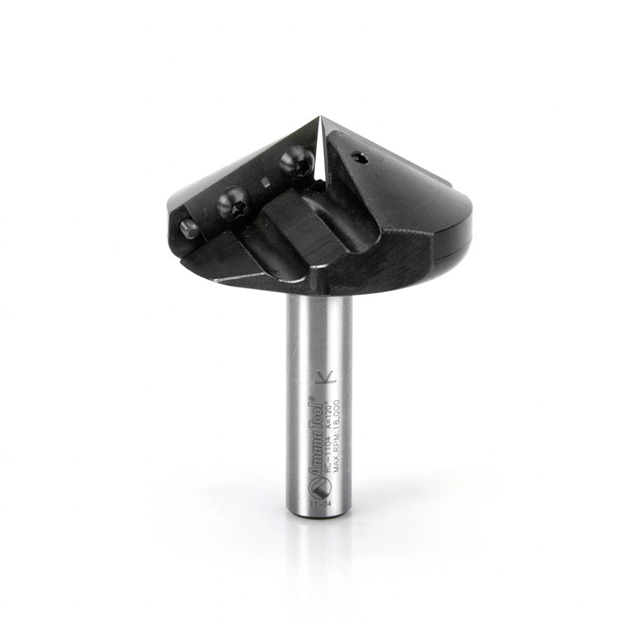 Amana Tool - RC-1104 - V GROOVE INSERT 120D 1/2 SHK