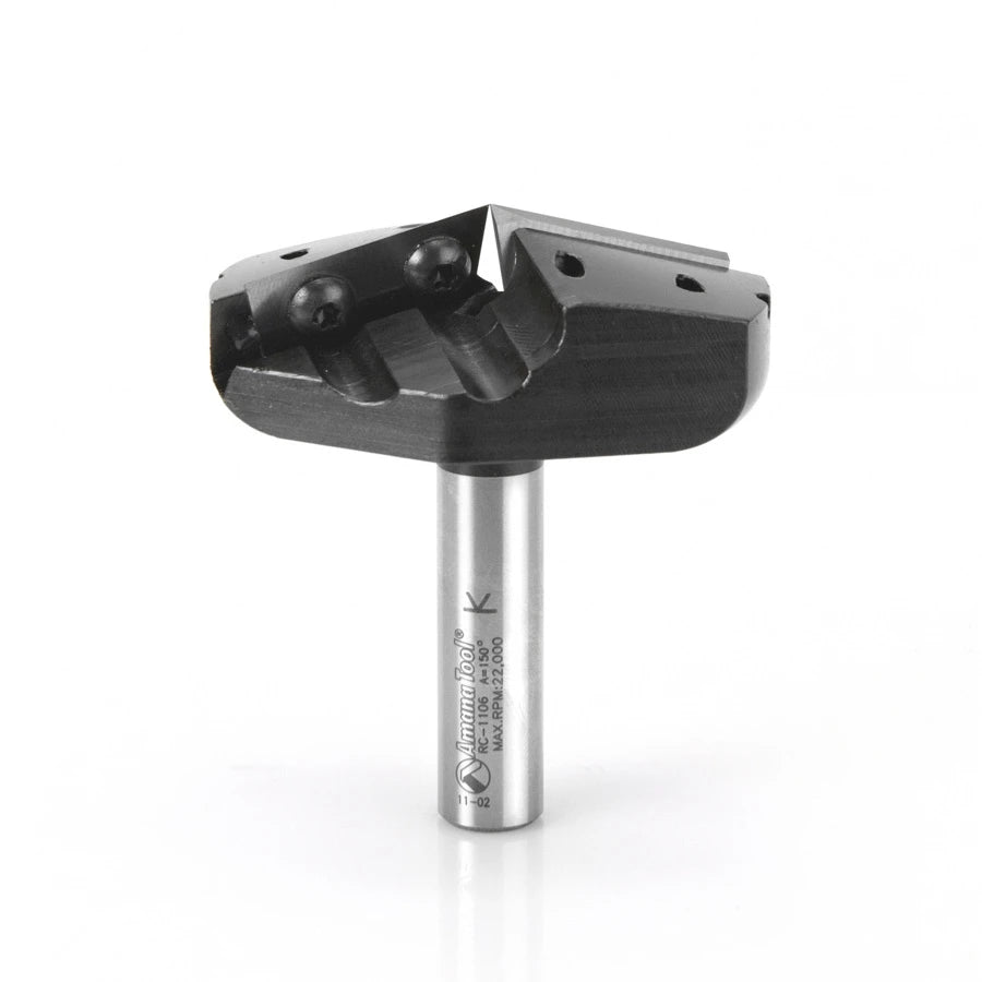 Amana Tool - RC-1106 - V GROOVE INSERT 150D 1/2 SHK
