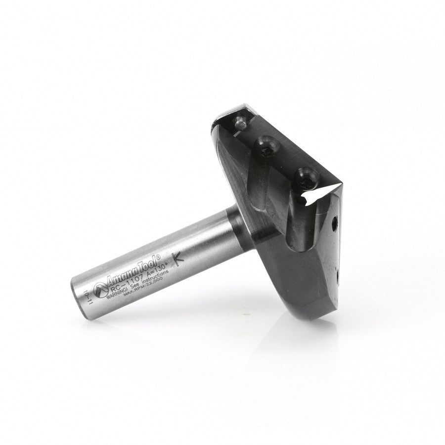 Amana Tool - RC-1107 - V GROOVE INSERT 130D 1/2 SHK