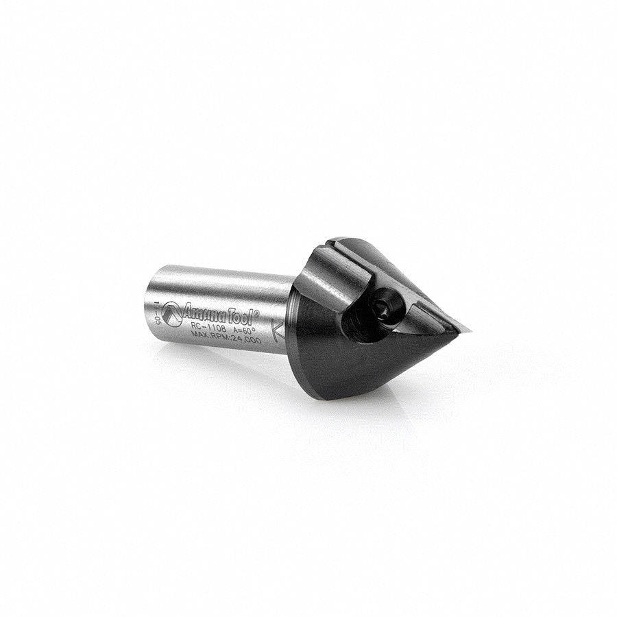 Amana Tool - RC-1108 - V GROOVE INSERT 60D  1/2 SHK
