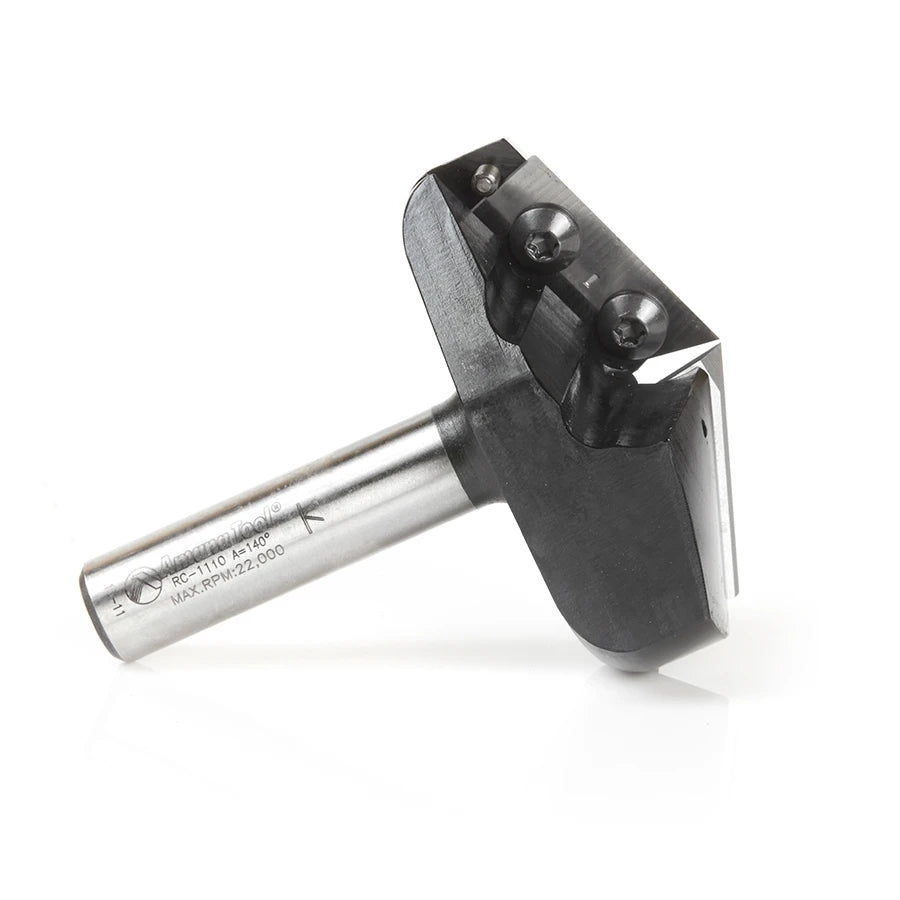 Amana Tool - RC-1110 - V GROOVE INSERT 140D 1/2 SHK