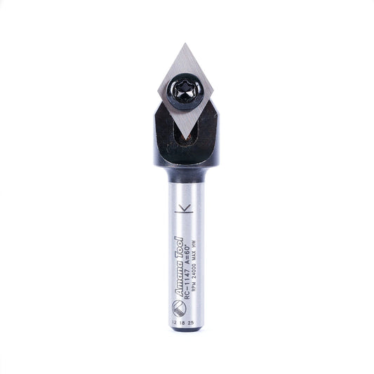 Amana Tool - RC-1147 - V GROOVE INSERT 60D  1/4 SHK