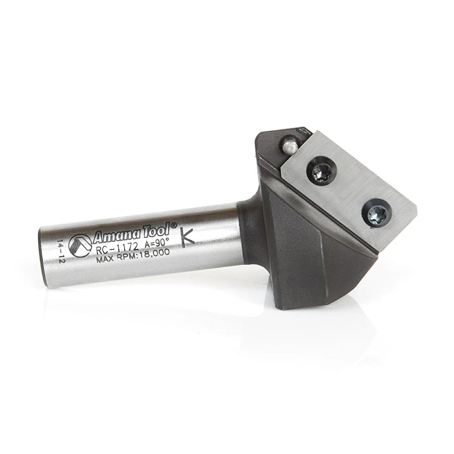 Amana Tool - RC-1172 - V GROOVE INSERT 90D/.090" FLAT